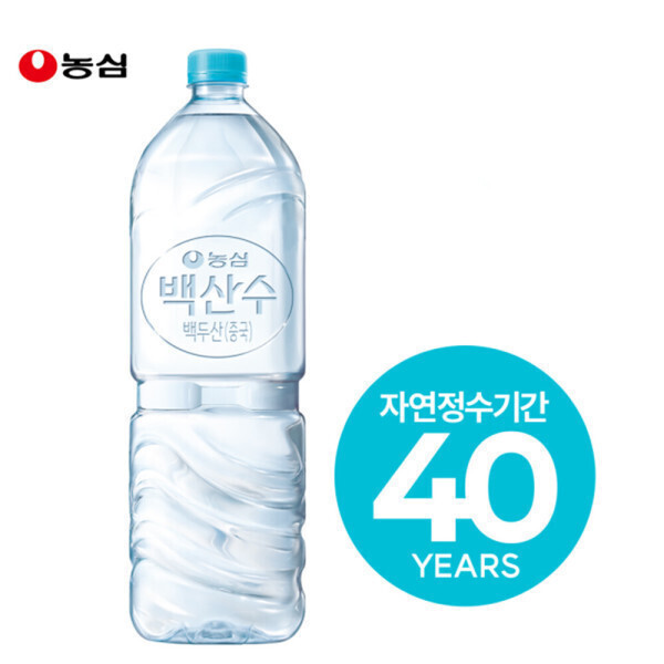 백산수 2L 12병  (유라벨/무라벨 랜덤발송)