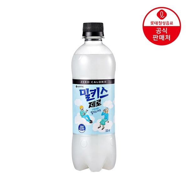 [롯데칠성][딜크릿](본사직영) 밀키스 제로 500ml 18펫 : 롯데ON