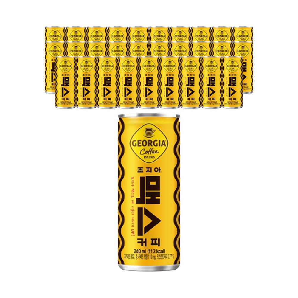 [해태음료] 조지아 맥스 커피 240ml, 30개