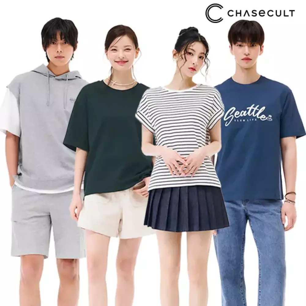 [25%] 체이스컬트 본사 썸머 베스트 아이템전! 반팔티/셔츠/팬츠/아우터 외
