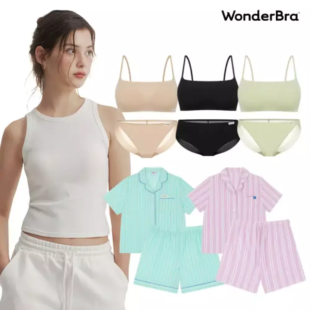 [30%+T11%]원더브라 COOL한 인기 브라/팬티/파자마 1종
