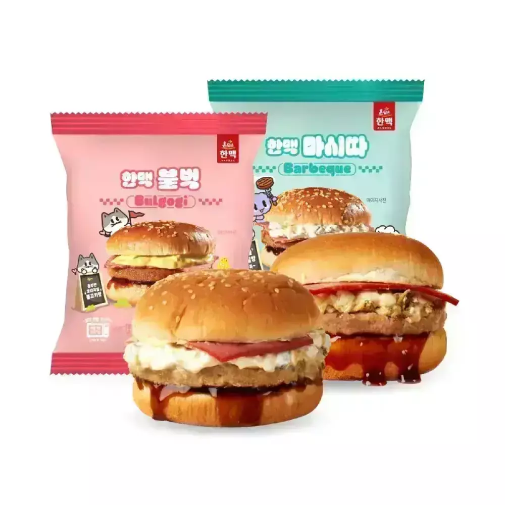  [한맥] 햄버거 베스트 12팩 개별포장