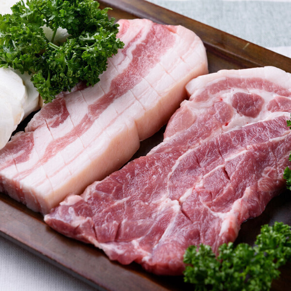 (타임딜특가) 한돈 냉장 돼지고기 삼겹살/오겹살/목살꽃살 구이용 500g+500g 국내산 (3만원 이상 무료배송)