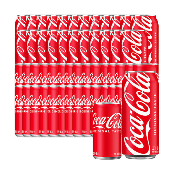 (12%결제할인)코카콜라 490ml x24캔+코카콜라 190ml x30캔