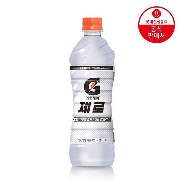 [롯데칠성][딜크릿] (본사직영) 게토레이 제로 600ml 18펫 : 롯데ON