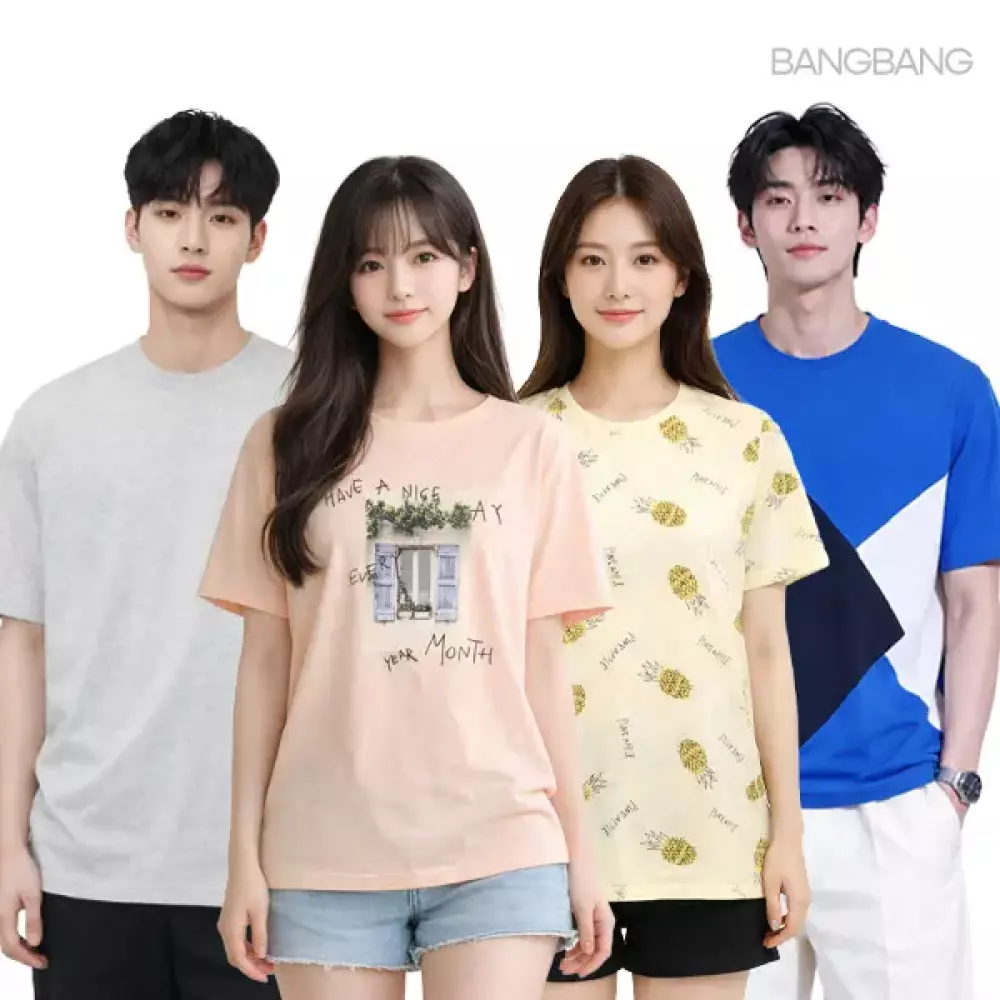 [30%쿠폰]뱅뱅 본사 여름 인기템 특가/반팔티/반바지/청바지 외