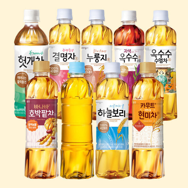 20입+20입 하늘보리/옥수수수염차/카무트현미차/결명자차/이온더핏 무라벨 외 12종 500ml 20+20 골라담기