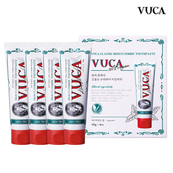 (4+2기획) 뷰.카 VU.CA 고불소 치약 미백 칫솔 구취케어 어린이 치약 모음