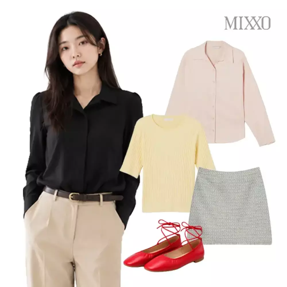 [로엠/미쏘外] 여름 시즌오프&가을 신상특가! ~90%OFF 티셔츠/슬랙스/원피스/니트/반바지/블라우스 외