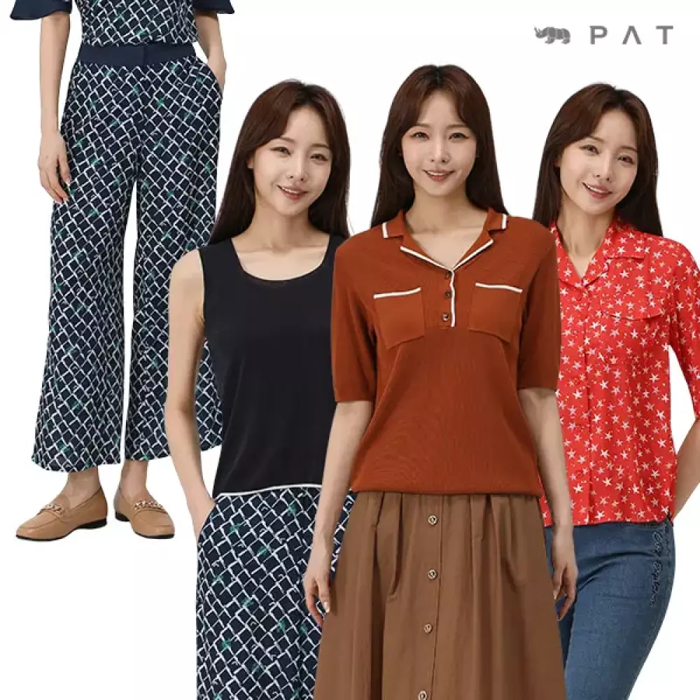 [30%쿠폰][PAT] 본사 여름 BEST 모음전! 여성 티셔츠/블라우스/자켓/팬츠 外 100종 택1