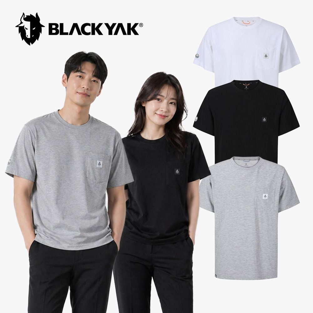 [블랙야크]남여공용 데일리 일상 라운드 클라이밍 공용 아치 레터링 반팔티 1BYRTMU908 : 롯데ON