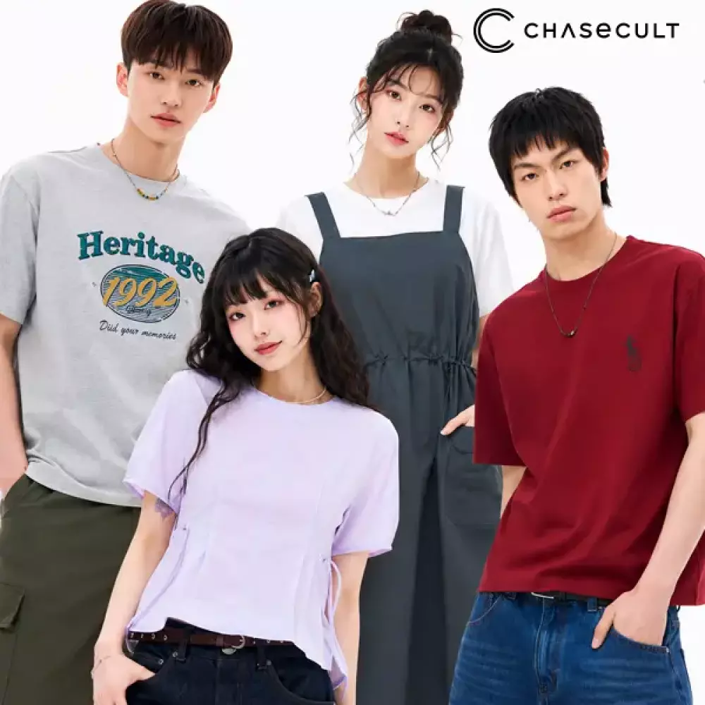 [25%즉할][체이스컬트] 본사 상반기결산! 역대급 단독 혜택! 반팔티/반바지/셔츠/외