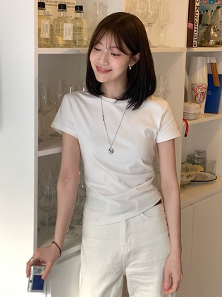 제제 언발란스 티셔츠 / ZEZE UNBALANCE T-SHIRT_6colors