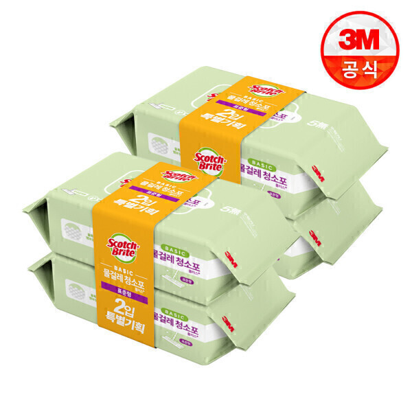 (최종 7420원) 표준형 베이직 물걸레 청소포 실속형 160매 외 3M 베스트 청소용품 모음