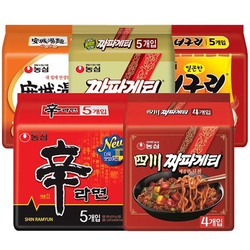 [농심]농심 사천짜파게티8봉+너구리10봉+신라면10봉(총28봉) 외 라면 모음전 짜파게티 안성탕면 : 롯데ON