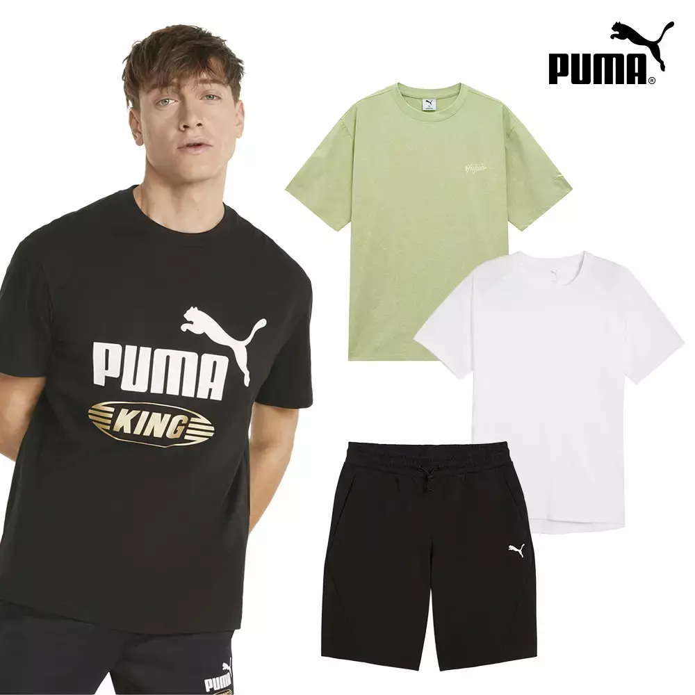 [푸마] S/S 반팔의류/반팔티/반바지/민소매 최대~80% OFF