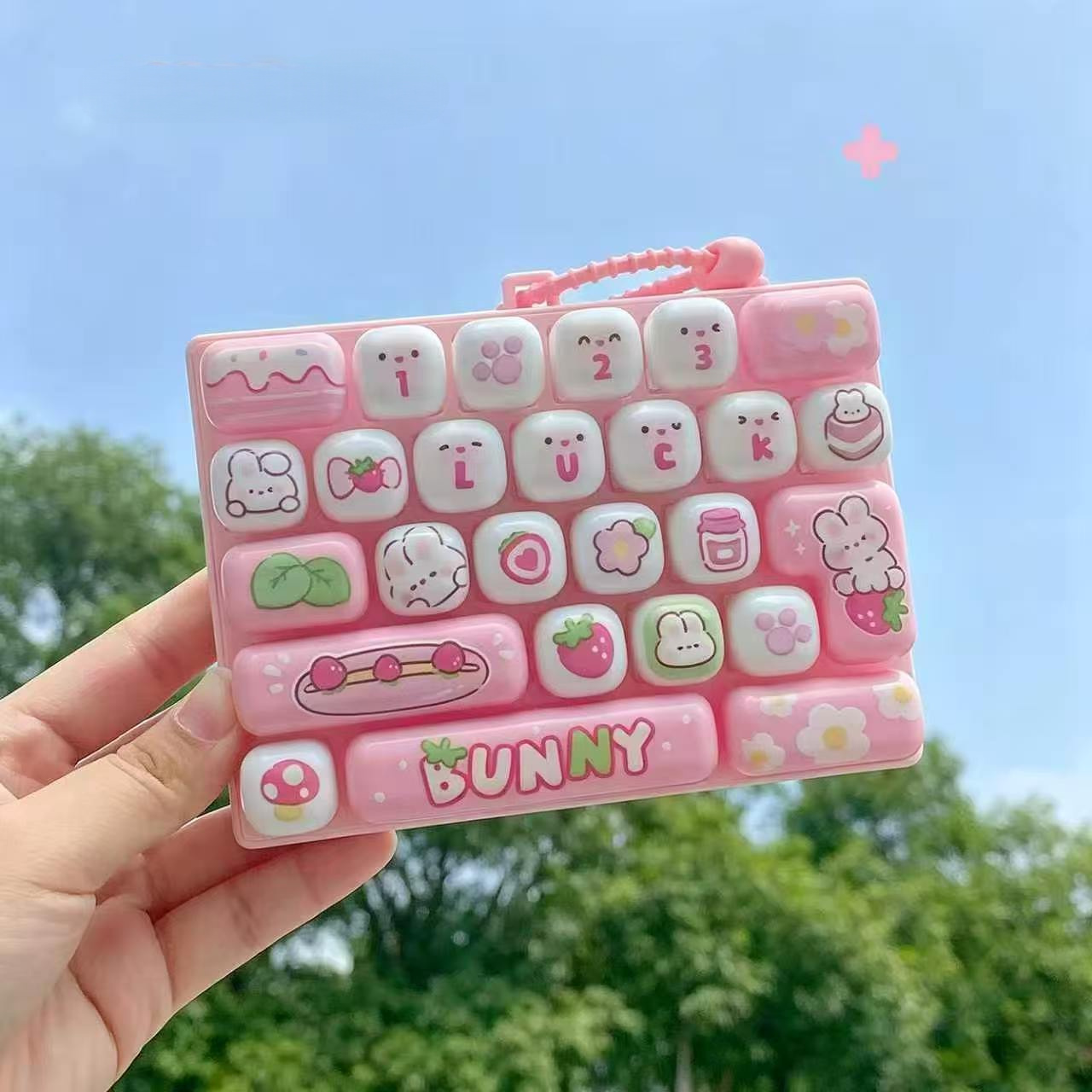 아이실린 26키 캐릭터 키보드 키캡 (4colors)