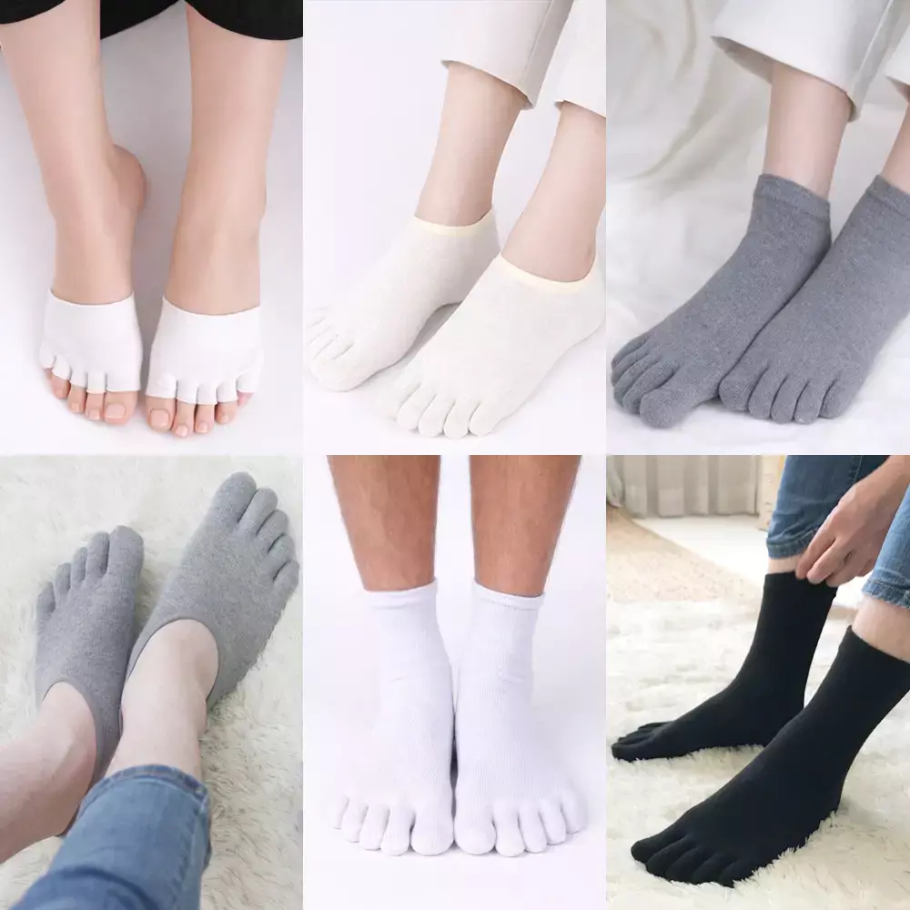 면100%특허 국산 남자 여자 기능성 순면 발가락양말 33종 택1
