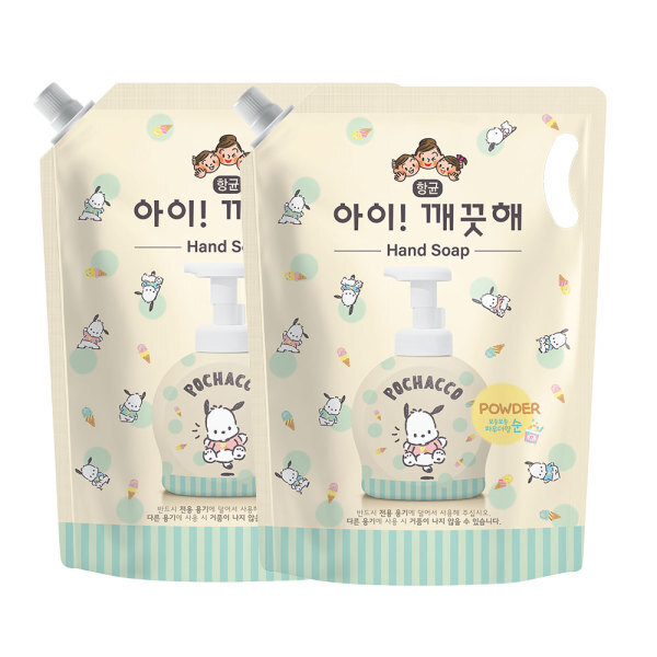 아이깨끗해X포차코 핸드워시 순향 리필 1.8L 2개