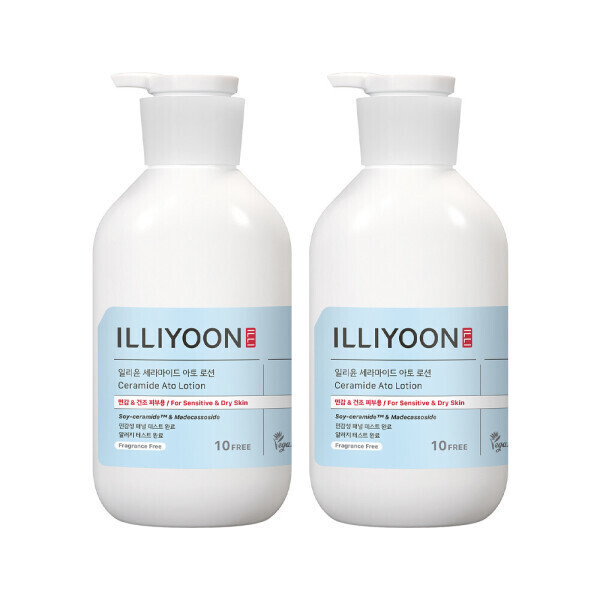 (9% 결제할인) 일리윤 세라마이드 아토로션 564ml 2개 + 아토 로션 50ml 2개 증정