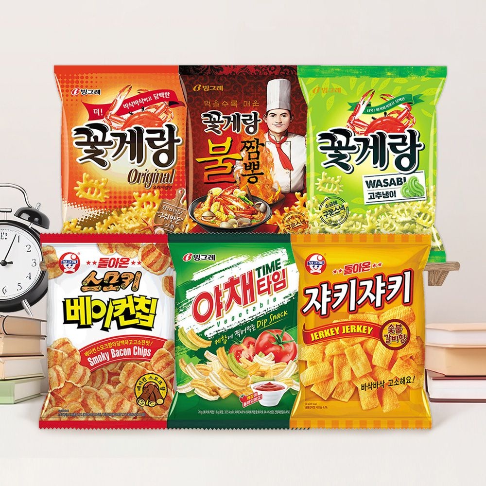 꽃게맛 과자 /야채맛과자 인기스낵  : 롯데ON