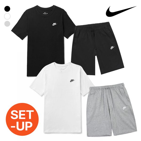 (SET)나이키 NSW 반팔티 + NSW 쇼츠 팬츠 반바지 세트