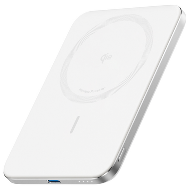  ANKER 맥고 나노 파워뱅크 5000mAh 20W 슬림형 무선충전 보조배터리 A1665 화이트