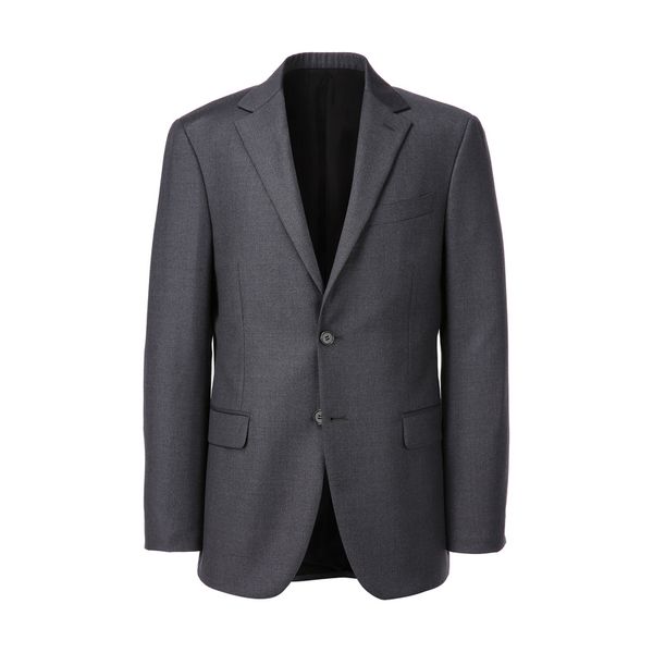 그레이 TechTailoring ZEGNA 솔리드 FW 수트 자켓 ARJA3C404G3