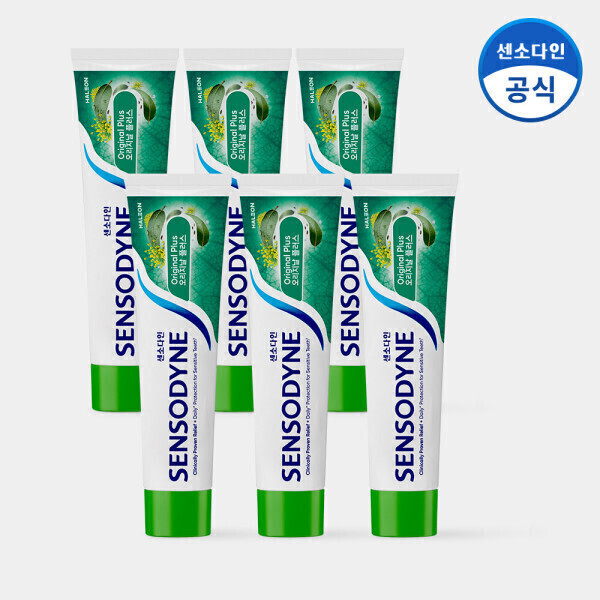 센소다인 오리지날 플러스 민감성 치약 100g x6개
