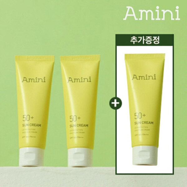 (단하루개당 3200원)저자극 콜라겐 수분 선크림 50ml(SPF50+) 2개+본품1 증정 총 3개 상품평 18000개