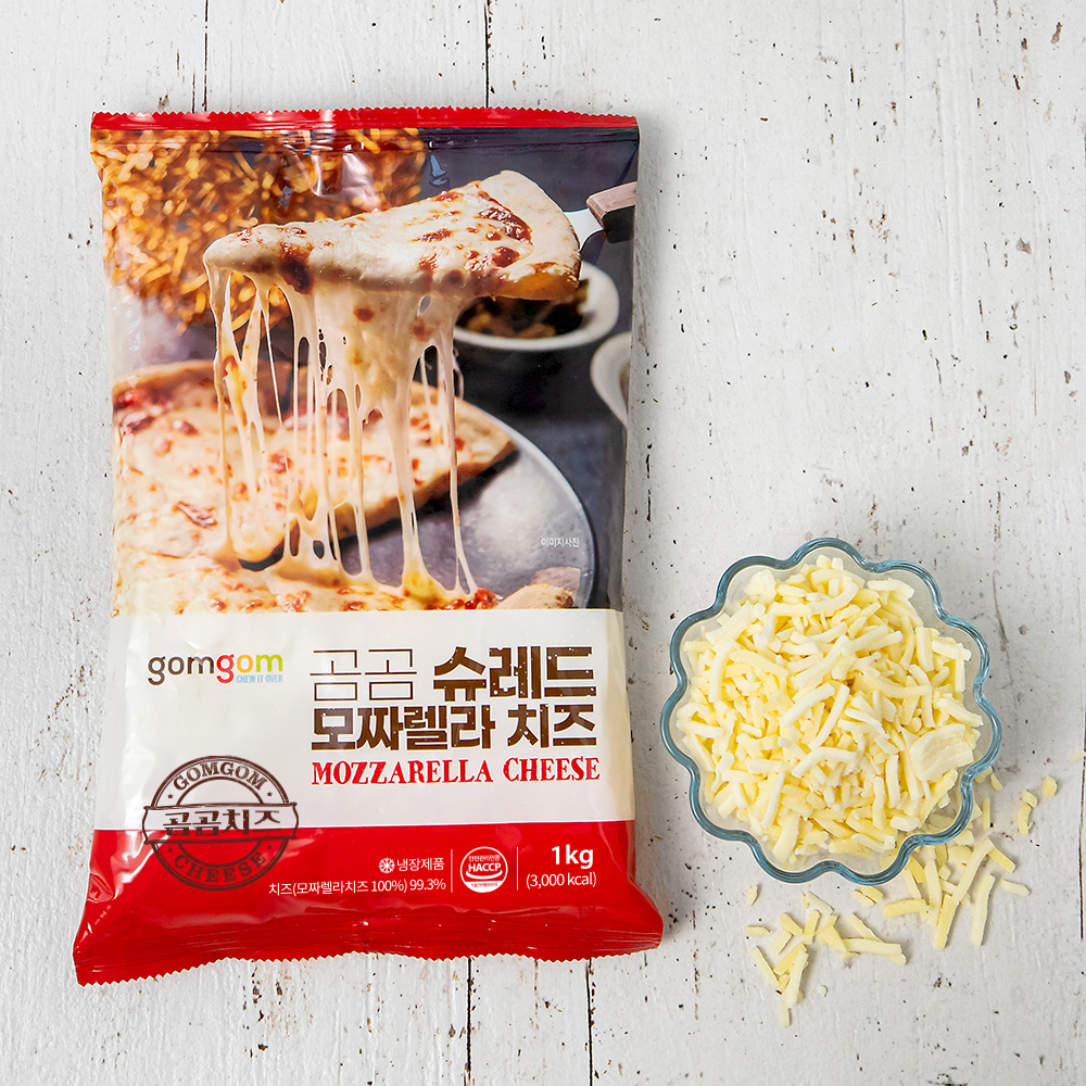 곰곰 99.3% 슈레드 모짜렐라 치즈(대용량)