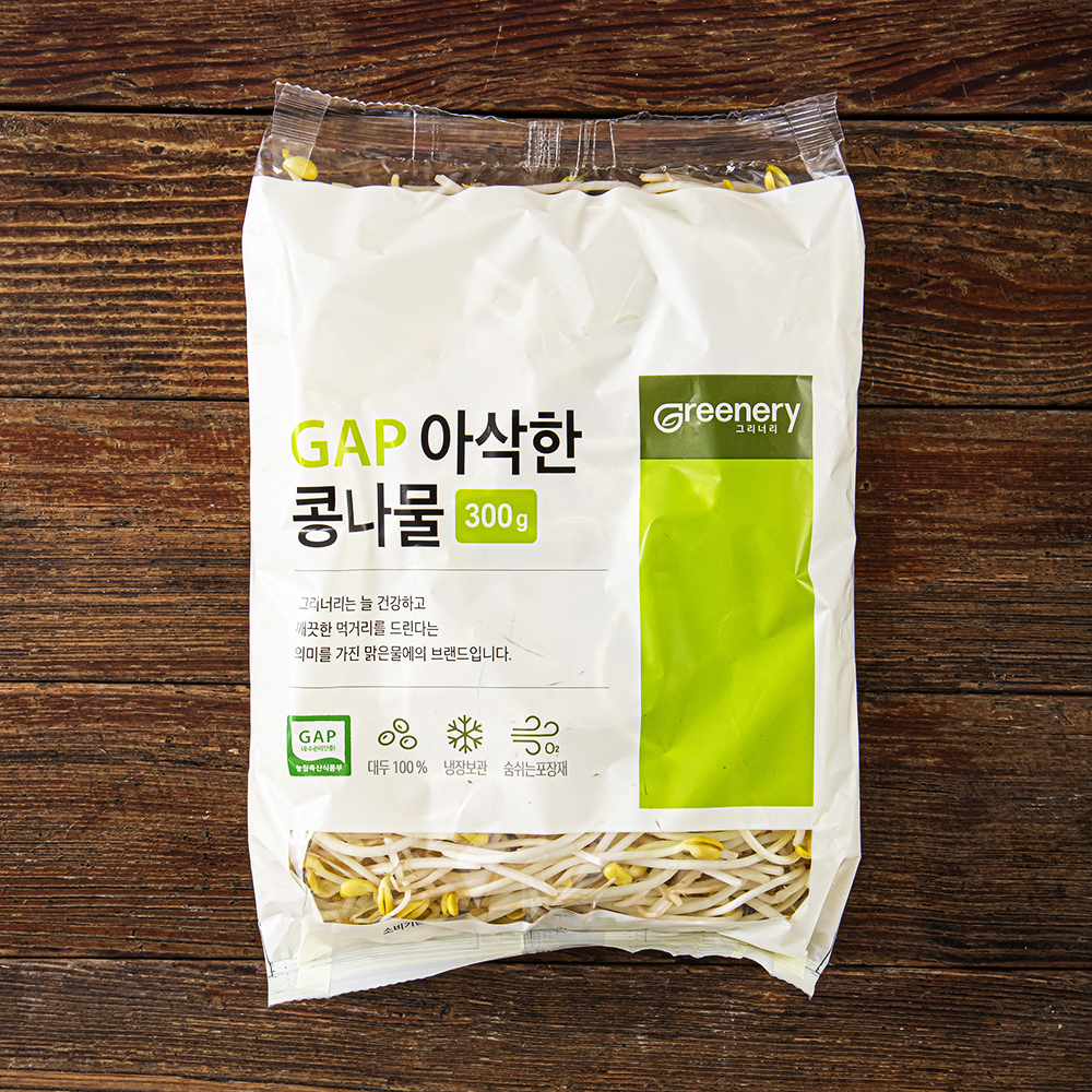[로켓프레시] 맑은물에 그리너리 GAP 인증 아삭한 콩나물