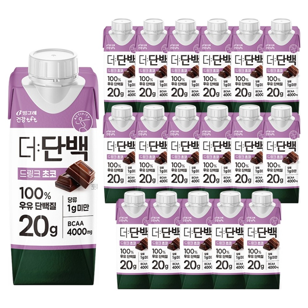 더단백 드링크 초코