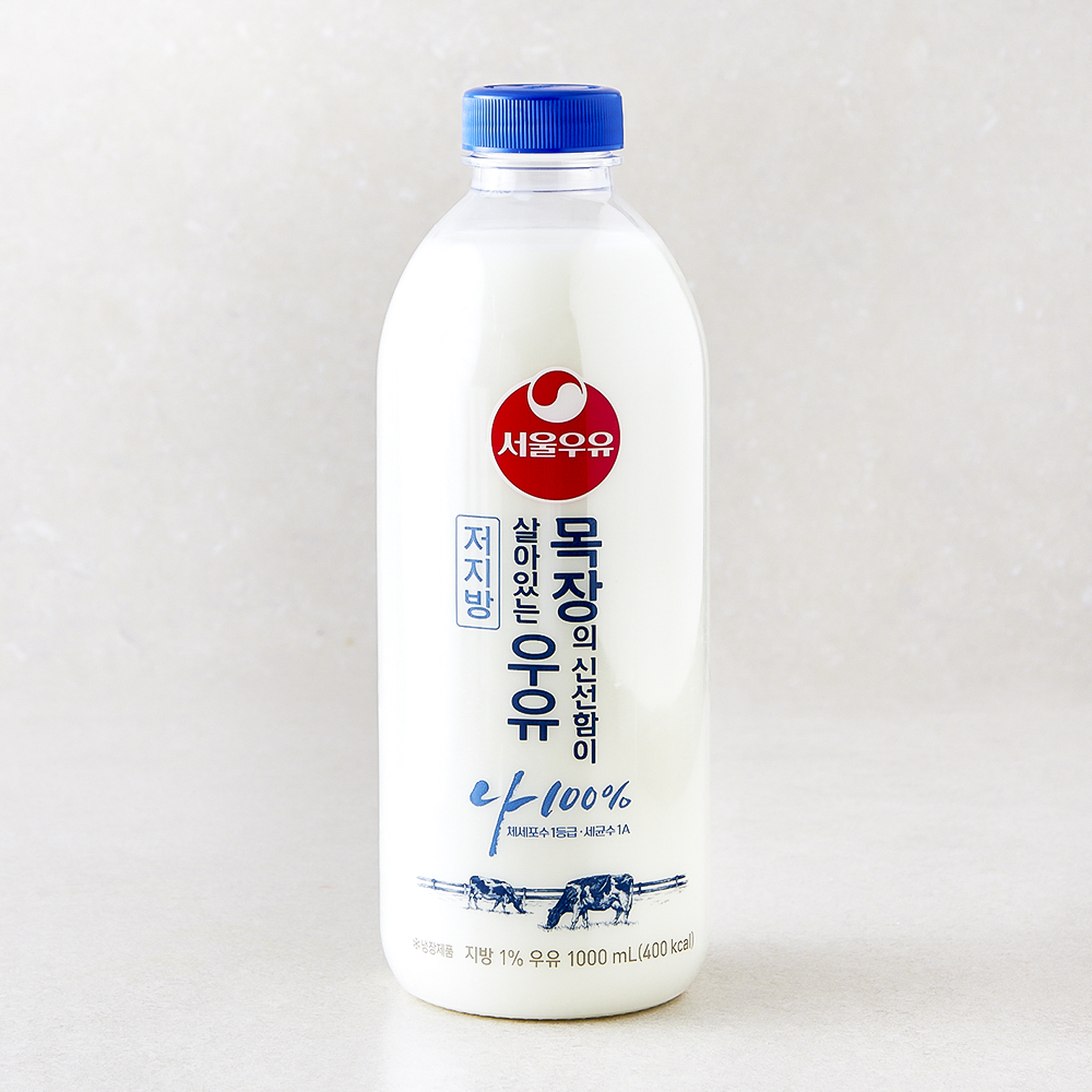 [로켓프레시] 서울우유 목장의 신선함이 살아있는 우유 저지방
