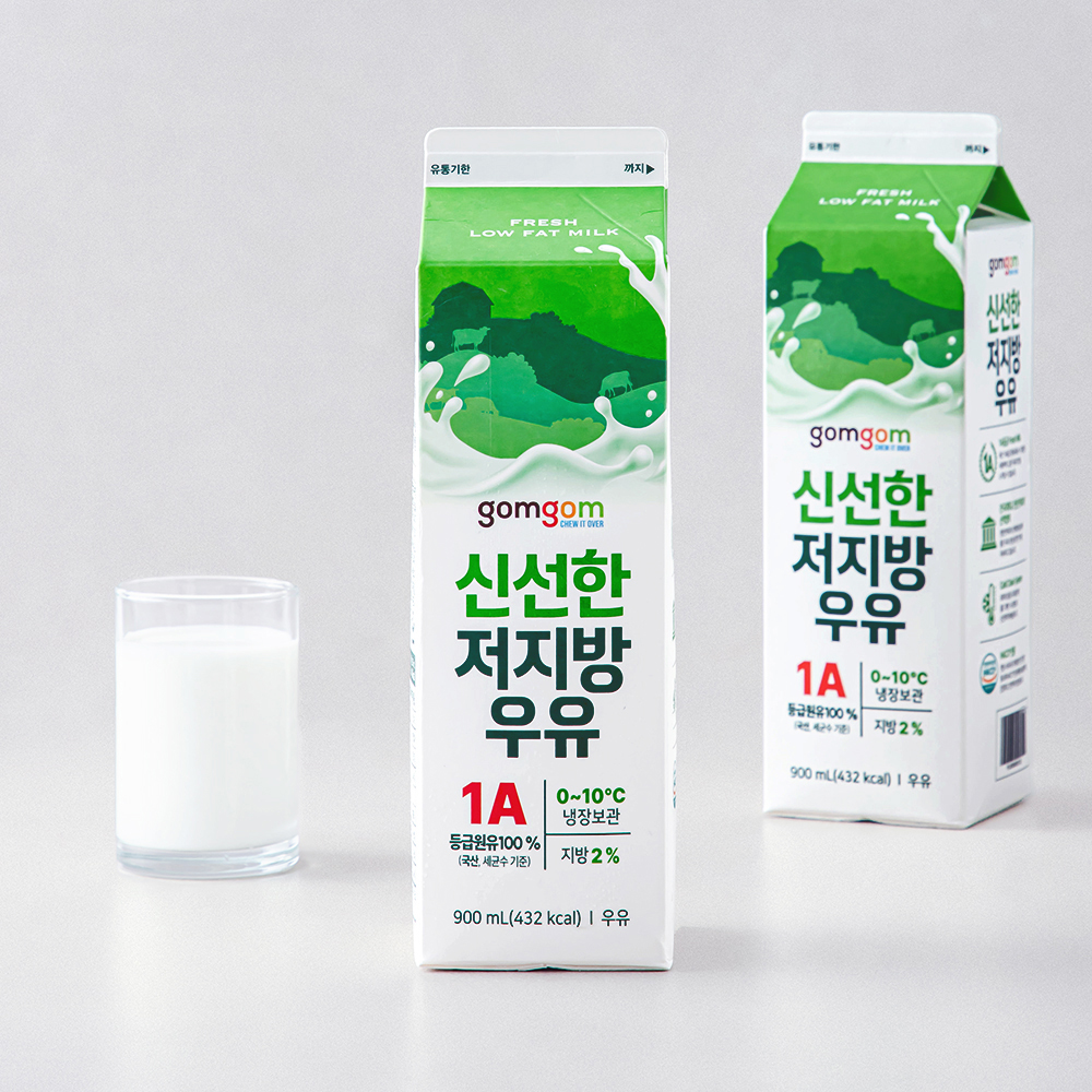 곰곰 신선한 저지방우유