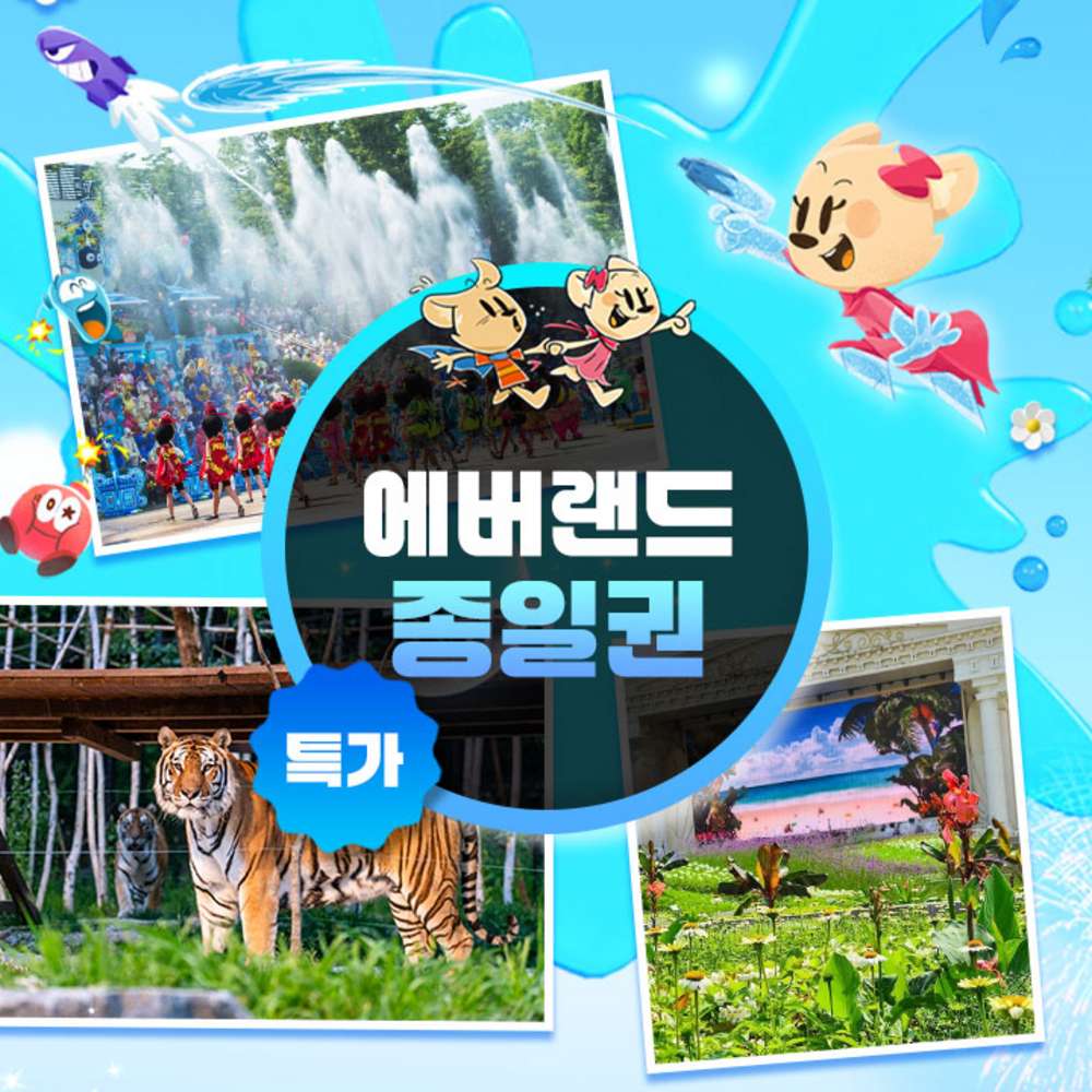 ★에버랜드 종일권 (~8/31)
