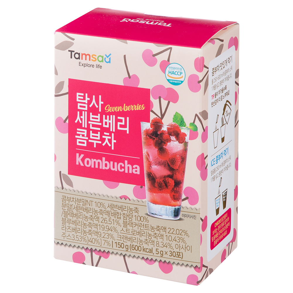 탐사 세븐베리 콤부차
