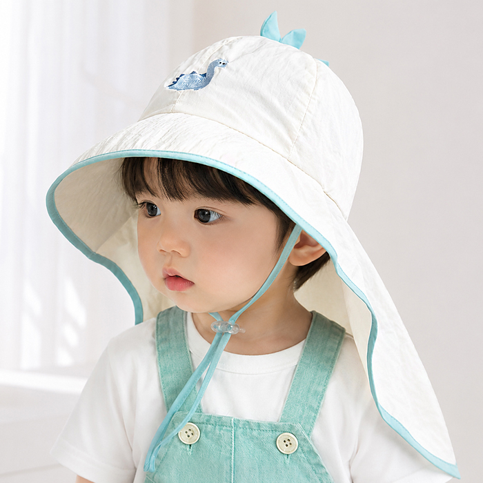 우주아이 유아용 라인디노 바스락 플랩캡