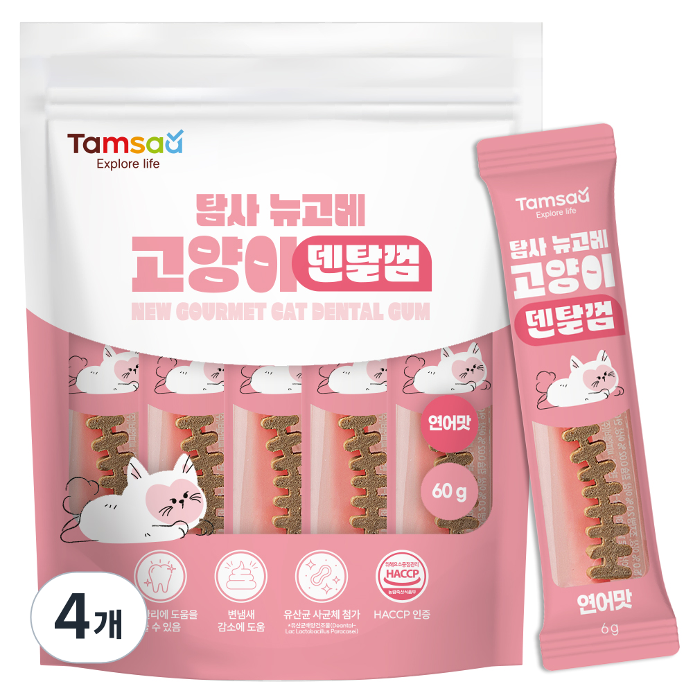 탐사 고양이 뉴고메 덴탈껌