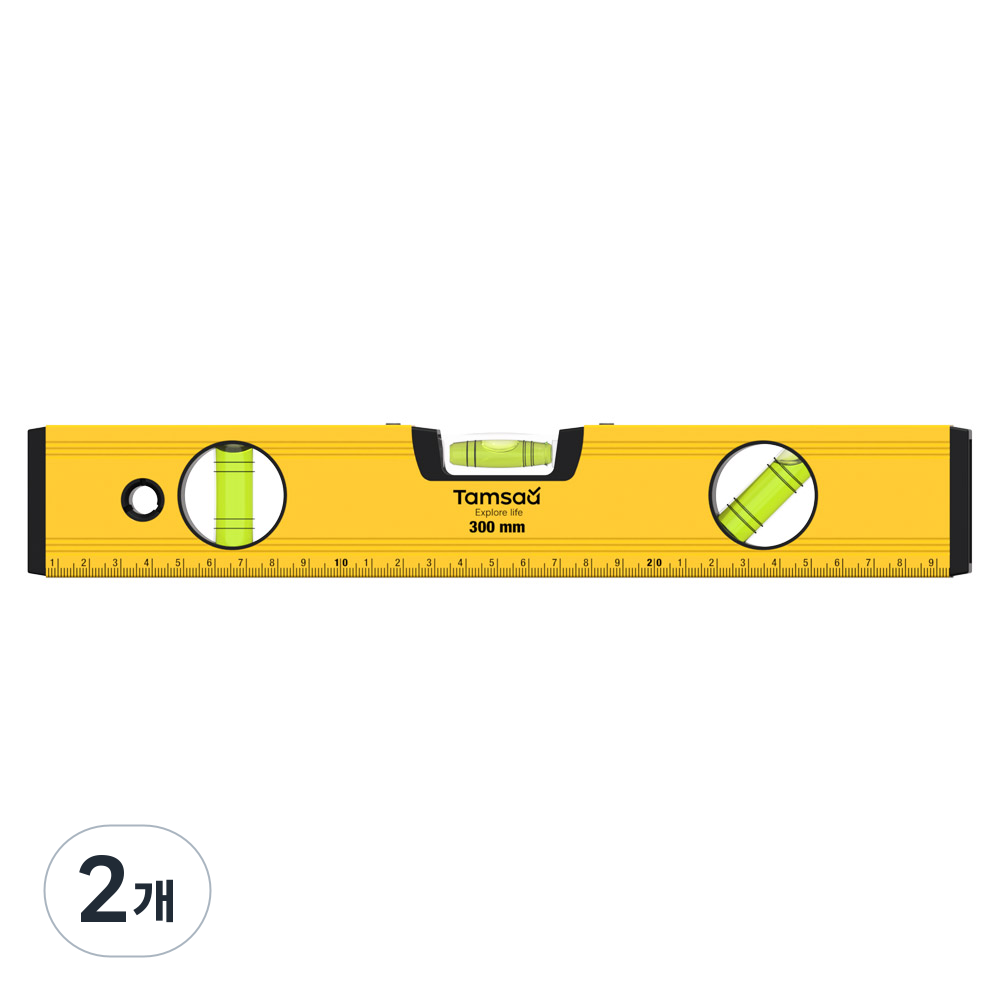 탐사 자석 수평기 30cm