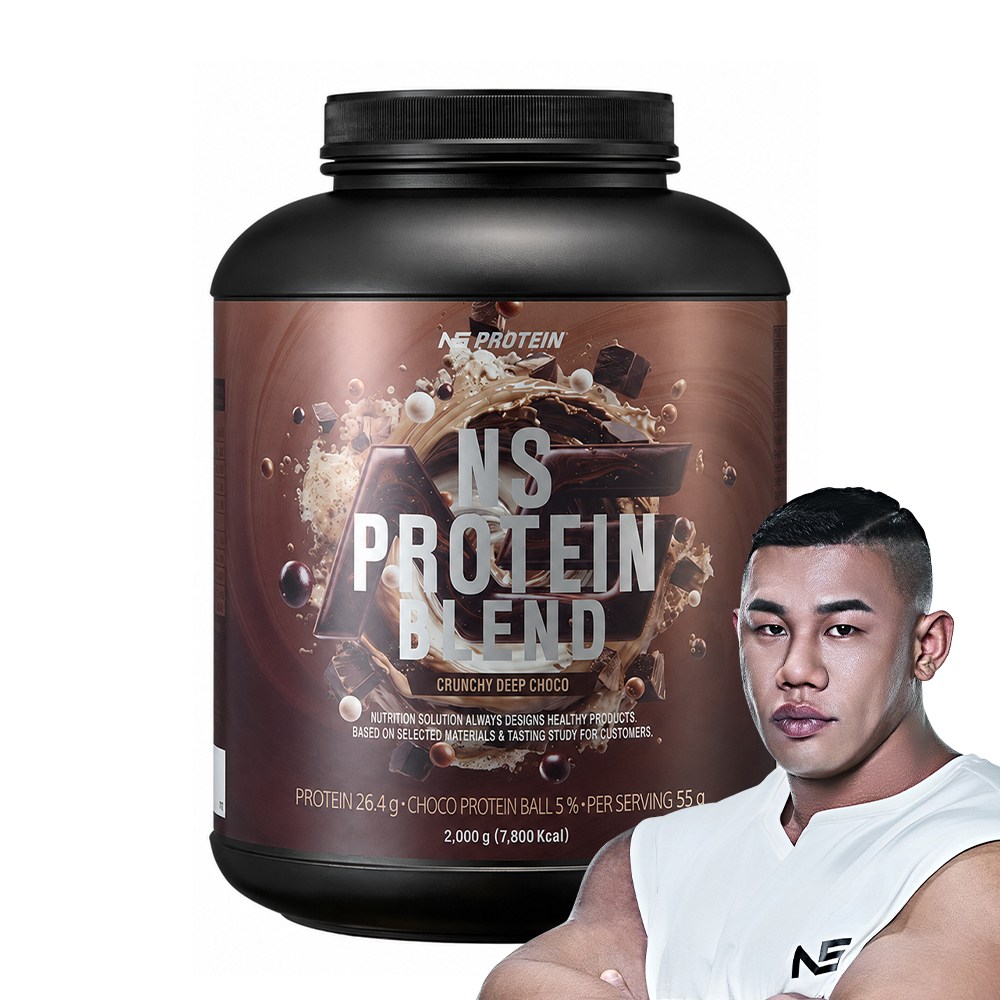 NS 프로틴 블렌드 WPI 함유 딥초코 2kg, 복합단백질 헬스보충제
