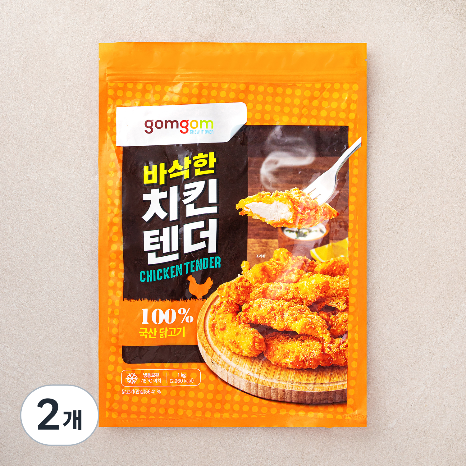 [로켓프레시] 곰곰 바삭한 치킨텐더 (냉동)