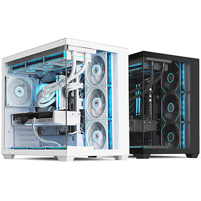  다크플래쉬 DPF70 ARGB PC 케이스 (화이트) 미들케이스