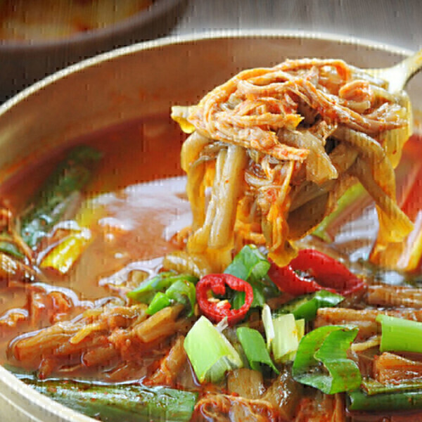 금강만두 육개장 630g x5봉/ 부산명물 맛집 / 진한국물과 푸짐한 건더기