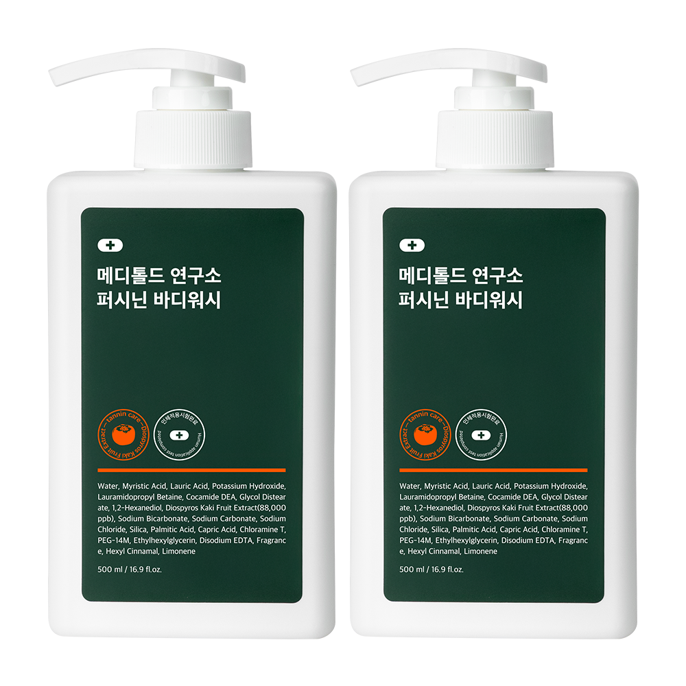 메디톨드 연구소 퍼시닌 단감 바디워시