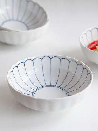 니코트 데이지 비빔기 냉면기 세트 4P MADE IN JAPAN