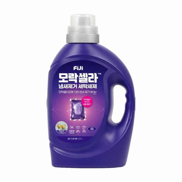 (12% 결제할인)피지 모락셀라 액체세제 코튼향 2.1L 용기 +증정) 부스터 코튼향 3p
