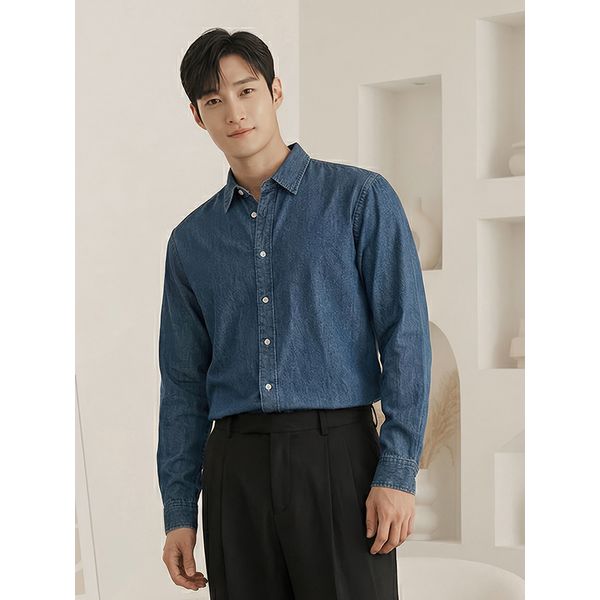 [PAT 남성] 데님 셔츠_1L11508