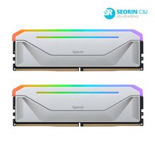 [서린공식] Apacer DDR5-6000 CL38 NOX RGB 실버 패키지 (32GB(16Gx2))