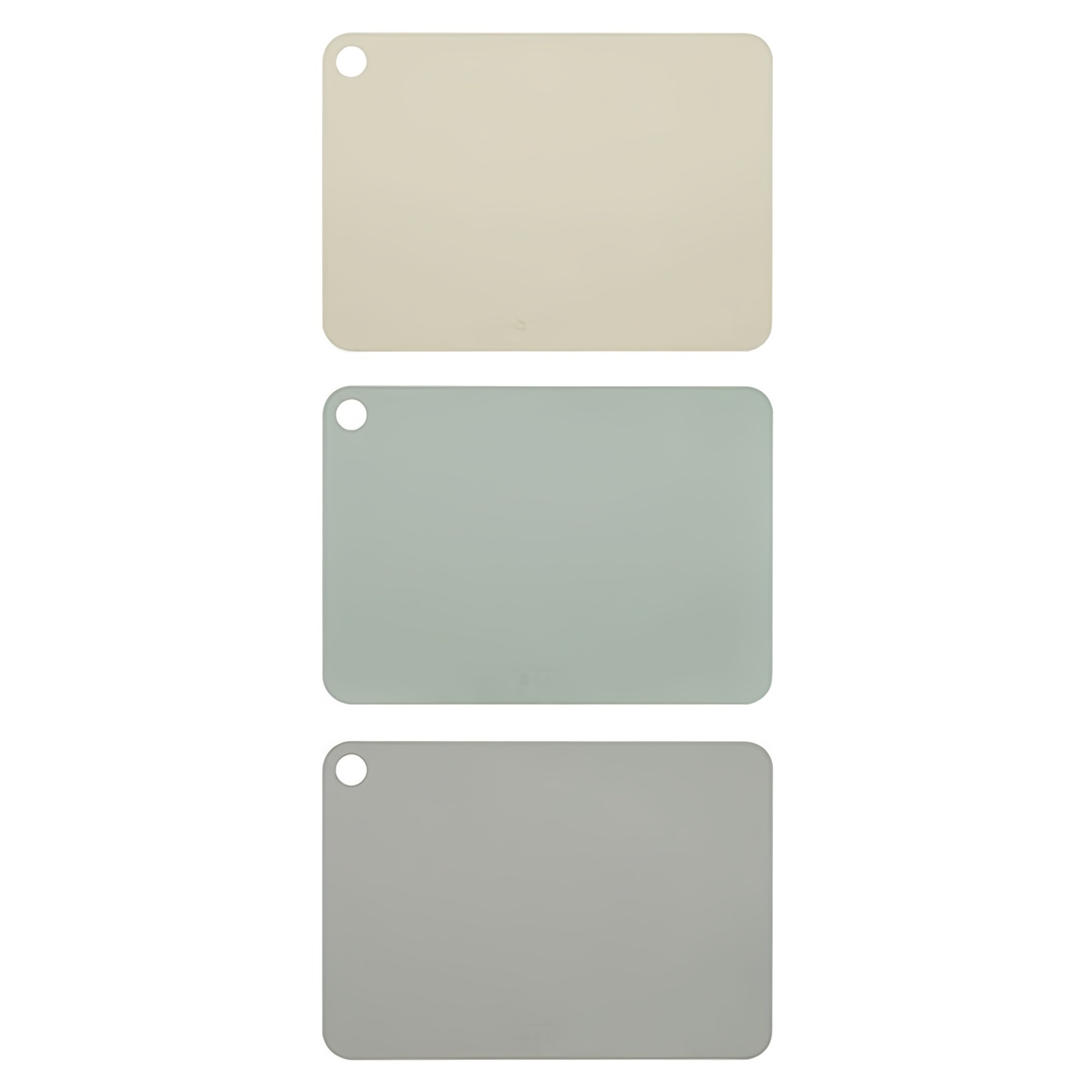 글라스락 베이비 TPU 도마 3P 세트
